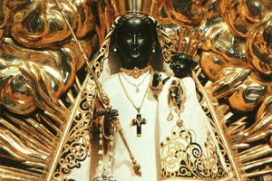 Black Madonna at Einsiedeln, Switzerland