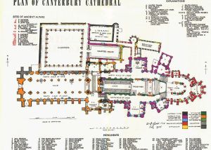 canterbury cathedral floor plan
